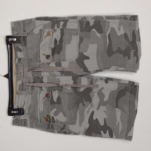 Preloved Roxy Women's Gray Camoflauge Shorts Size 5